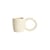 Tazzina da caffè Donut Medium ceramica beige / Ø 8 x H 9 cm - Petite Friture