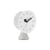 Desk Clock - Cone Base Clock Desk clock metal white / By George Nelson, 1947-1953 - Vitra