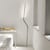 Neo LED Floor lamp metal black / H 205 cm - Adjustable - Nemo