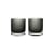 Ripple Glass glass grey / Set of 2 - 25 cl - Ferm Living