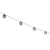 Hoopik LED Outdoor luminous garland plastic material blue LED / Outside - 12 metres / Bluetooth - Fermob