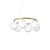 Miira 6 Circular Pendant glass white / Ø 80 cm - NUURA