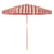 Ombrellone The Amalfi tessuto rosa / Ø 230 cm - BUSINESS & PLEASURE