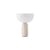 Schnurlosleuchte Kizu LED marmor beige / Sockel Marmor - H 24 cm - NEW WORKS