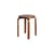 E 60 Stackable stool wood brown / Alvar Aalto, 1933 - 4 Base, legs - ARTEK