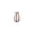 Vase Ada Stripe verre marron / Ø 15,5 x H 22,5 cm - Soufflé bouche - BROSTE COPENHAGEN