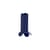Bougeoir Arcs Small métal bleu / H 9 cm - Hay