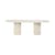 Table ovale Elements / 240 x 100 cm - 10 personnes / Microciment - Ethnicraft