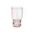 Verre Jellies Family plastique rose / Medium - H 13 cm - Kartell