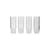 Set de 4 verres long drink Ripple / Ø 6 x H 14 cm (30 cl) - Ferm Living