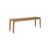 Banc Bok OUTDOOR bois naturel / L 137 cm - 2 personnes - Ethnicraft