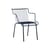 Fauteuil de repas empilable South métal bleu / Konstantin Grcic, 2023 - Magis