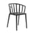 Fauteuil empilable Venice plastique noir - Kartell