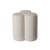 Clover Pouf textile white beige / Terry loop fabric - Pols Potten