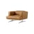 Gepolsterter Sessel Inland AV21 leder braun - &tradition