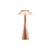 Lampada senza fili ricaricabile Space Indoor LED materiale plastico rame / LED - Ricaricabile - Kartell