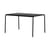 Panorama Rectangular table metal black / 130 x 90 cm - 4 to 6 people - TIPTOE