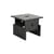 Table d'appoint Wood Box bois noir / 40 x 40 x H 35 cm - Hay
