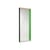 Wandspiegel Colour Frame - Large holz grün / B 58 x H 140 cm - Vitra