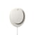 Applique avec prise Nebula 03 céramique blanc / L 37 x H 44 cm - Serax