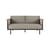 Canapé de jardin 2 places Corbey / L 154 cm - Ethnicraft