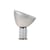 Lampe de table Taccia LED Small verre argent /  H 48 cm - Castiglioni, 1962 - Flos