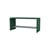 Panchina Montsk legno verde / Portaoggetti - L 100 cm - MONTANA