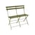 Banquette Bistro métal vert / Pliante - 2 places / L 88 cm - Fermob