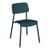 Chaise empilable Studie métal bleu / Aluminium - Fermob