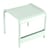 Tavolino d'appoggio Luxembourg metallo verde / Pouf - L 42 cm - Fermob
