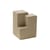 Table d'appoint Matrix / 33 x 33 x H 47 cm - Béton - Mogg