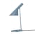 AJ Table lamp metal blue / H 56 cm - Adjustable / Arne Jacobsen, 1957 - Louis Poulsen