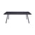 Table rectangulaire Luxembourg métal gris / 207 x 100 cm - 8 à 10 personnes - Fermob