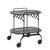 Gastone Dresser plastic material black / Folding - 68 x 62 cm / Matt version - Kartell