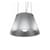 Pendelleuchte Roméo Moon S1 glas transparent / Philippe Starck, 1996 - Flos