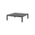 Table basse Maximo gris / 80 x 80 x H 25,5 cm - NARDI
