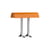 Anagram Table lamp metal orange / L 36.5 cm - Metal - Hay