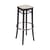 Tabouret de bar Vienna 144 fibre végétale noir bois naturel / H 85 cm, assise cannée - Réédition 1908 - Wiener GTV Design