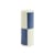 Bougie bloc Column cire multicolore / Ø 9 x H 25 cm - Hay