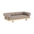 Canapé convertible Stay tissu beige / Lit 1 place - L 214 cm - KARUP