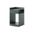 Cassettiera con rotelle Rotate SC73 metallo verde grigio / 35 x 35 x H 59 cm - Acciaio - &tradition