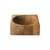 Centrotavola Cube legno naturale / 22 x 22 cm - Teck - HK LIVING