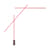 Flamingo LED Floor lamp metal red / Swivel arms - Nemo