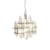 Pendelleuchte Metrica metall gold / 67 x 61 x H 74 cm - Mogg