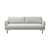 Sofa Rar textil weiß / 3-Sitzer - L 204,5 cm - Normann Copenhagen