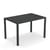 Nova Rectangular table grey metal / Metal - 120 x 80 cm - Emu