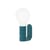Accessorio  metallo blu / Per lampada senza fili Aplô LED - Fermob