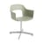 Fauteuil pivotant Layout 231 vert / Recyclé - Hay