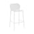 Chaise de bar Darwin métal blanc / H 75 cm - Emu