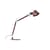 Lampada da tavolo Tolomeo Micro metallo rosso / 1987 - Artemide